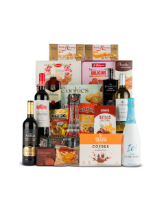 Lote Navidad 9 | Ginebra o Whisky con Delicias Tradicionales