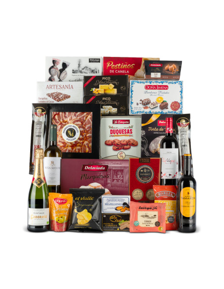 Lote Navidad 12 | Selección Gourmet con Vinos y Delicias Navideñas