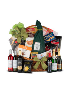 Cesta Navidad 34 | Selección Completa con Paleta Ibérica y Vinos
