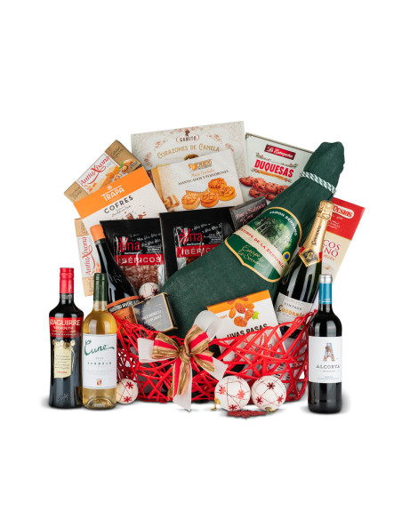 Cuevano Navidad 39 | Selección Gourmet con Jamón Serrano y Whisky Escocés