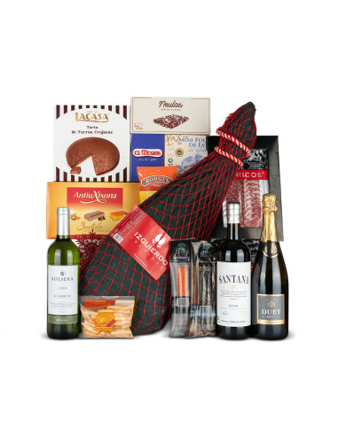 Lote Navidad 9 | Ginebra o Whisky con Delicias Tradicionales