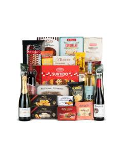 Lote Navidad 12 | Lote Gourmet de Vinos y Delicias Navideñas