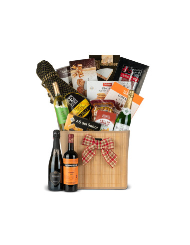 Cesta Navidad 32 | Selección de Vinos y Charcutería Ibérica