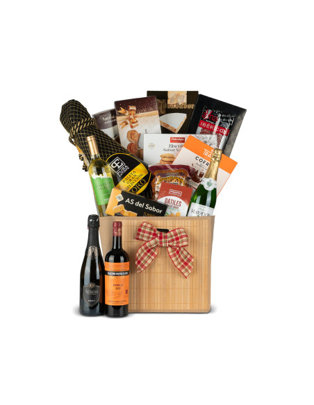 Cesta Navidad 32 | Selección de Vinos y Charcutería Ibérica